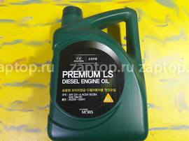 05200-00611 Масло Hyundai Premium LS Diesel 5W30 Полусинтетика  6л.